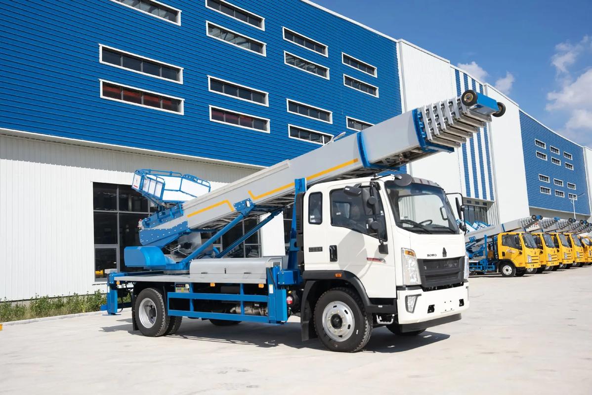 安吉县出租云梯车高空作业车 建筑垃圾搬运